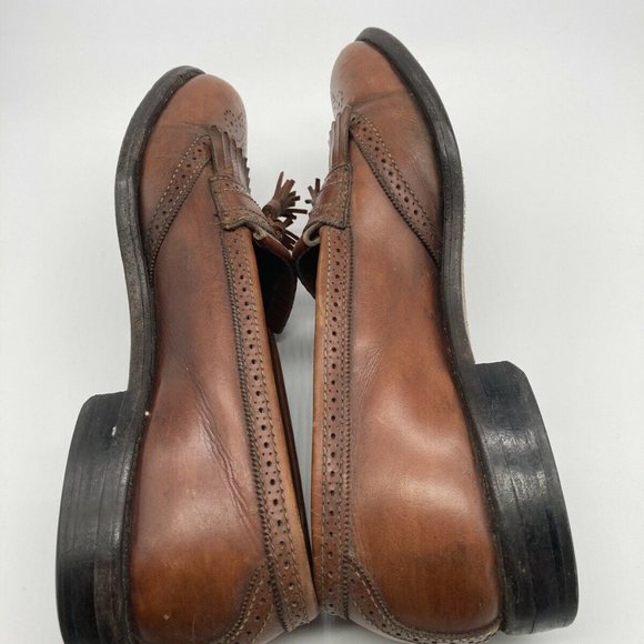 Allen Edmonds Bridgeton Mens Slip On Tassel Shoes - Picture 2 of 9